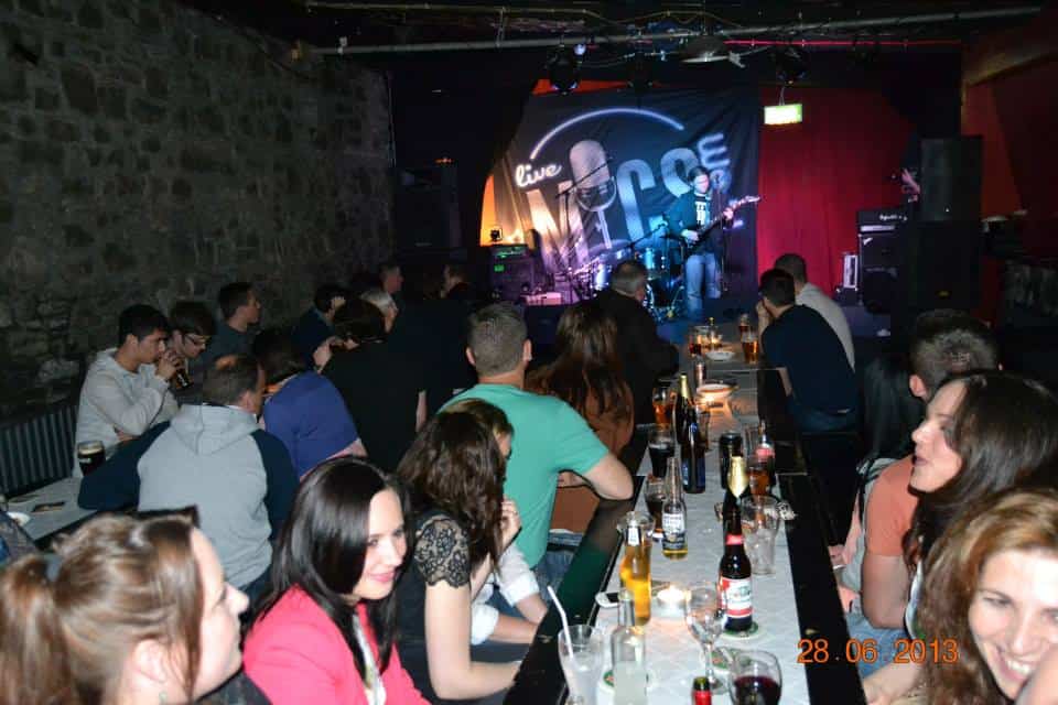 International music event with live performances and audience engagement.